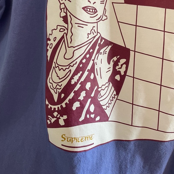 SUPREME INDIAN LADY TEE SHIRT - Picture 4 of 4